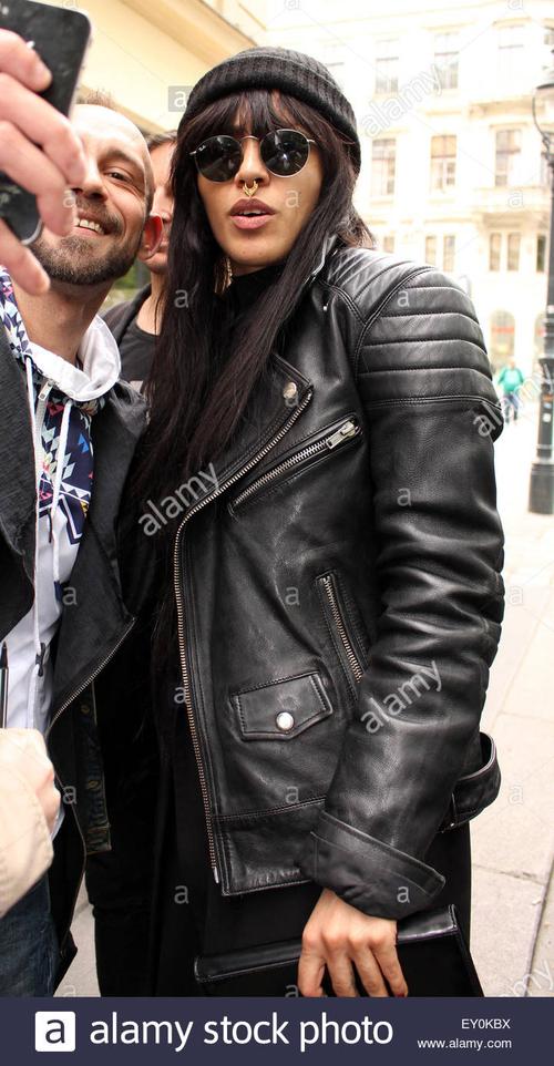 15 - May - Outside Le Moët hotel, Austria