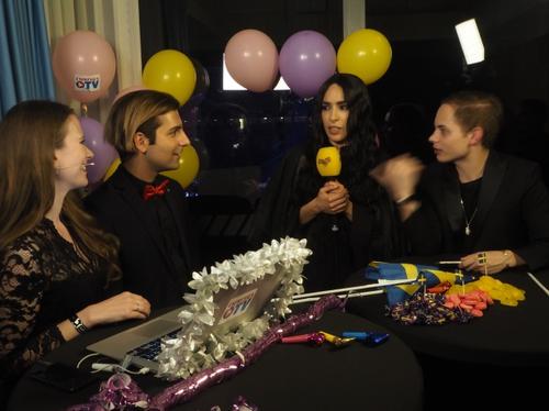 14 - May - Interview at Expressen-TV, Sweden