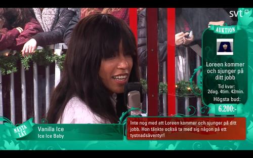 13 - December - Musikhjälpen 2013, Sweden